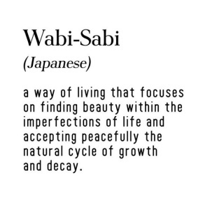 wabi Sabi tekst